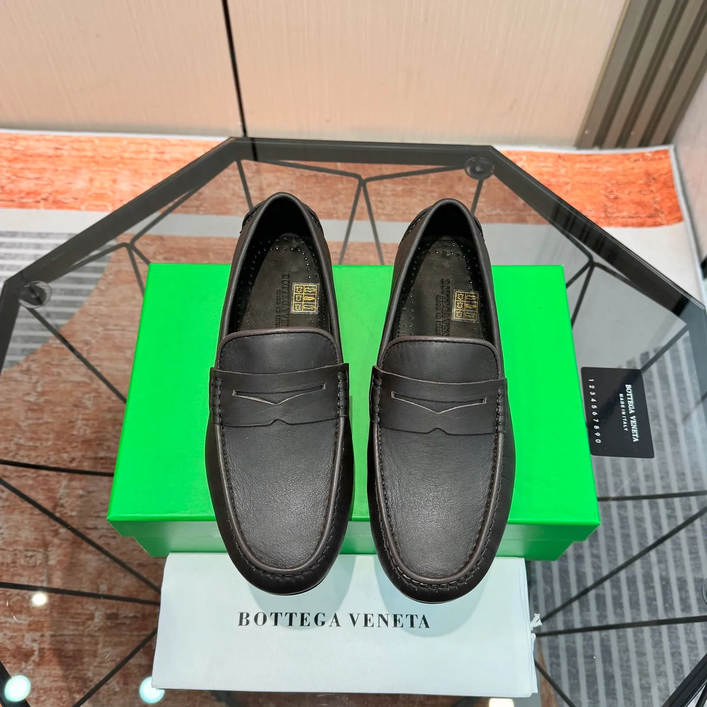 Men's shoes 💰560 [Botte* Venetta (BV)] Official website synchronization, high-end quality!